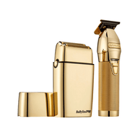 BaBylissPRO® LimitedFX Gold Trimmer and Double-Foil Shaver Gift Set