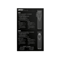 BaBylissPRO® LimitedFX Matte Black Clipper and Trimmer Gift Set