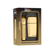 BaBylissPRO® LimitedFX Gold Trimmer and Double-Foil Shaver Gift Set