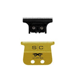 StyleCraft Fixed X-PRO Replacement Trimmer Blade with DLC Deep Tooth Cutter Set