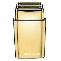 BaBylissPro Combo Deal - Cordless Metal Double Foil Gold Shaver + GOLDFX Cordless Clipper Combo