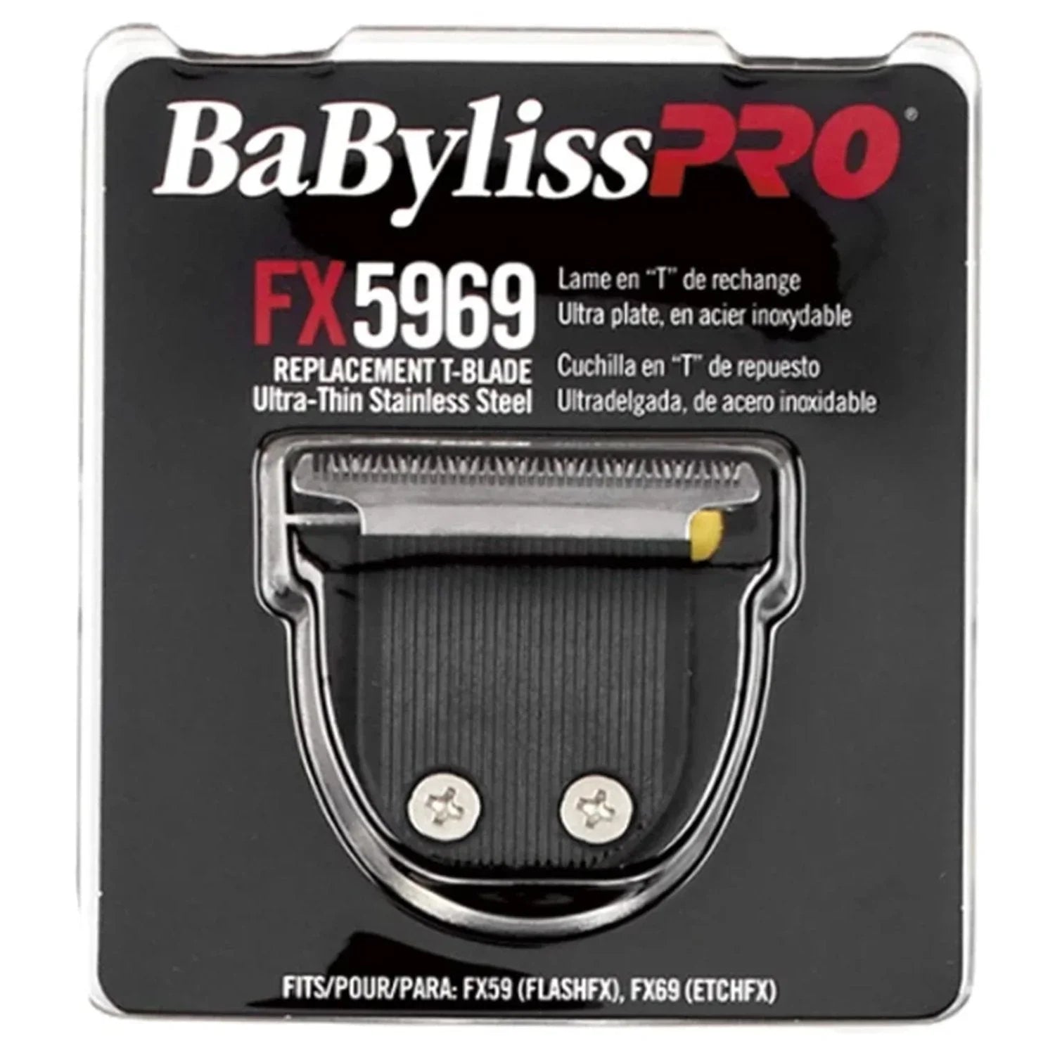 BaBylissPro Stainless Steel Adjustable Zero Gap Replacement T-Blade - FX5969