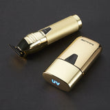 BABYLISSPRO® LIMITEDFX COLLECTION LIMITED EDITION GOLDFX TRIMMER AND UVFOIL SINGLE-FOIL SHAVER COMBO