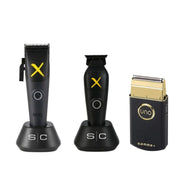Gamma UNO Electric Beard Shaver - StyleCraft X-Instinct Metal Edition Clipper - StyleCraft Instinct X Metal Trimmer