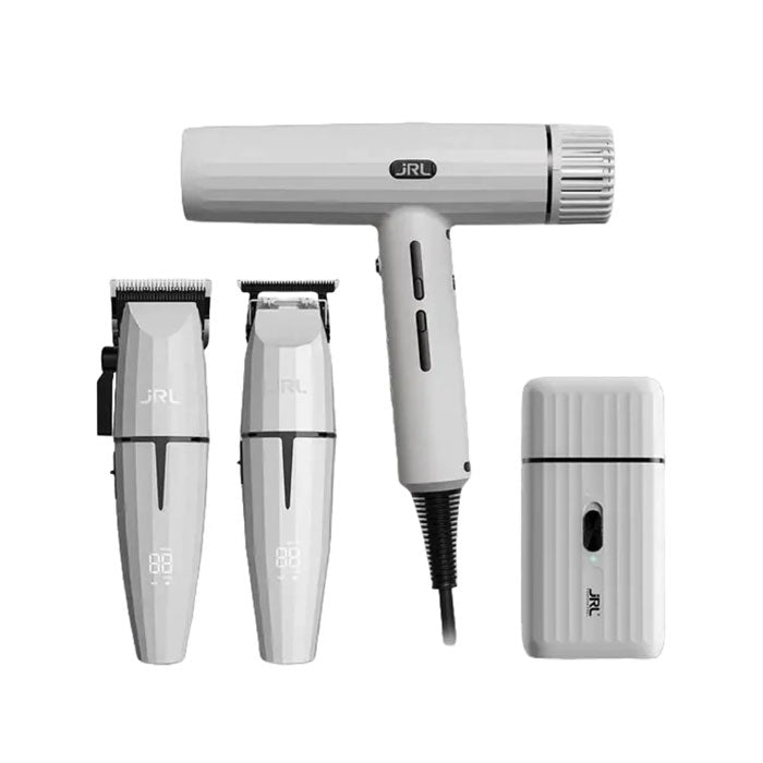 JRL Professional Ghost Clipper, Trimmer, Foil Shaver & Hair Dryer Collection