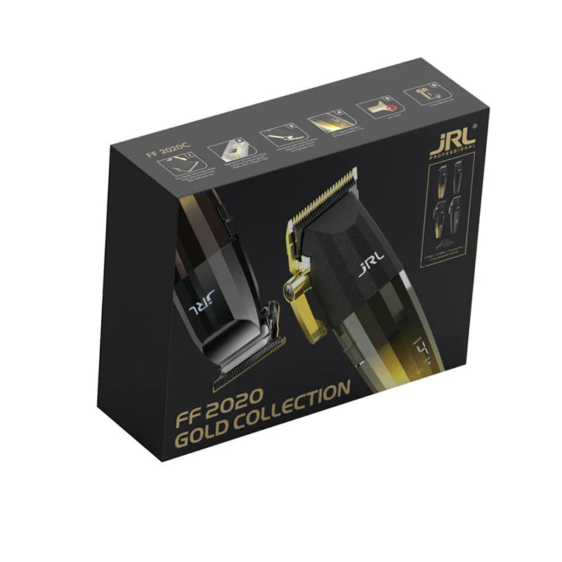 JRL Combo FreshFade FF-2020 Limited Edition Gold Collection Clipper & Trimmer