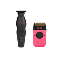 STYLECRAFT Flex Super-Torque Motor Cordless Hair Trimmer - StyleCraft Instinct Metal Shaver Pink