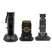 Stylecraft Saber Professional Hair Clipper - StyleCraft Instinct Metal Shaver - STYLECRAFT Flex Super-Torque Motor Cordless Hair Trimmer