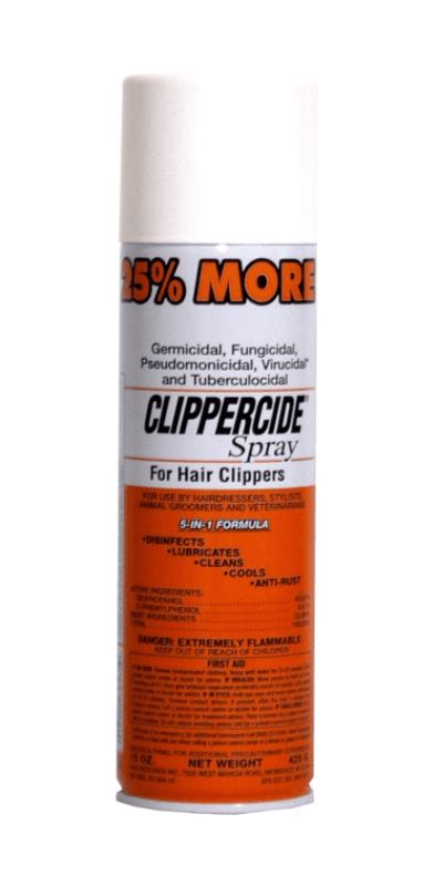 Pack of Dozen Clippercide Disinfectant Clipper Spray