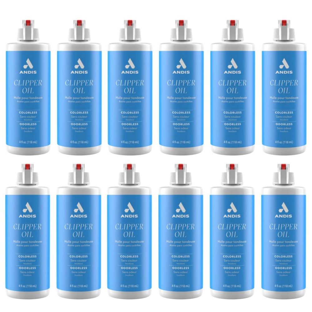 Pack of Dozen Andis Hair Clipper Oil