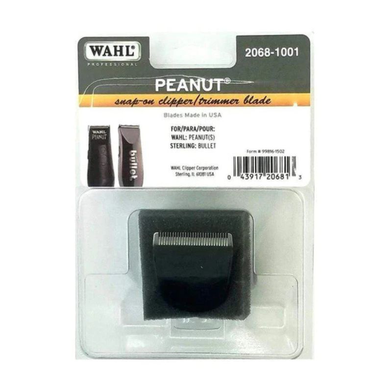 Wahl Peanut Snap-On Clipper / Trimmer Blade - Black