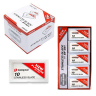 Dorco Red Platinum Stainless Double Edge Razor Blades - Full Box 1000 Blades