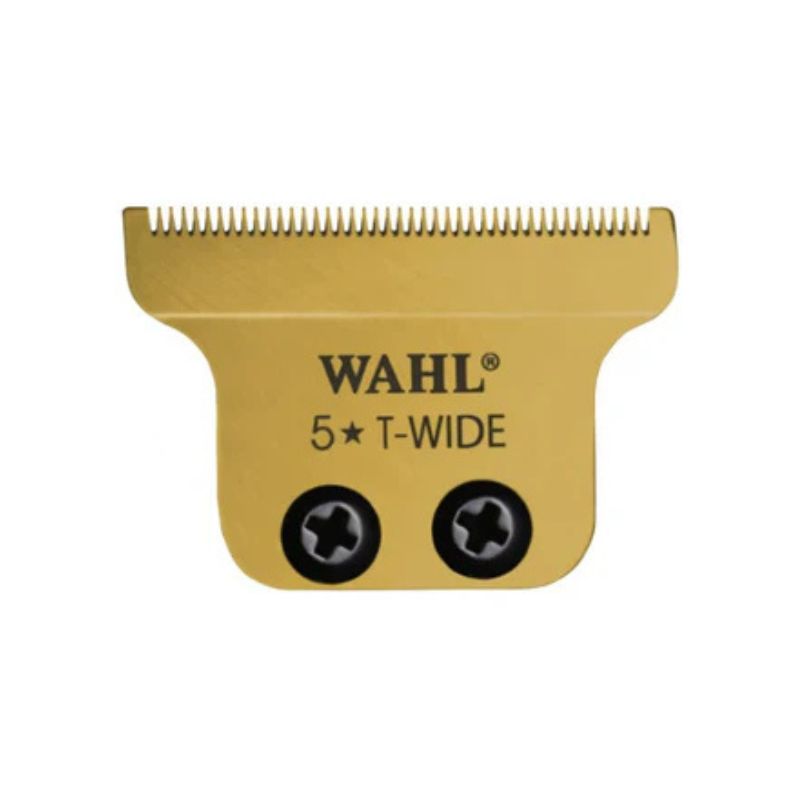 Wahl Detailer Li Gold Replacement T-Wide Blade Titanium DLC