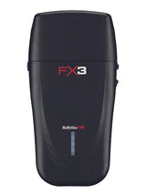 BaBylissPRO FX3 Black Double Foil Cordless Shaver