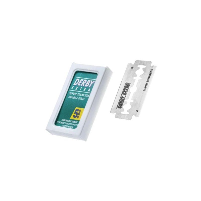 Extra Blade Razor Label Derby Extra Double Edge Razor Blades – Just barber supply