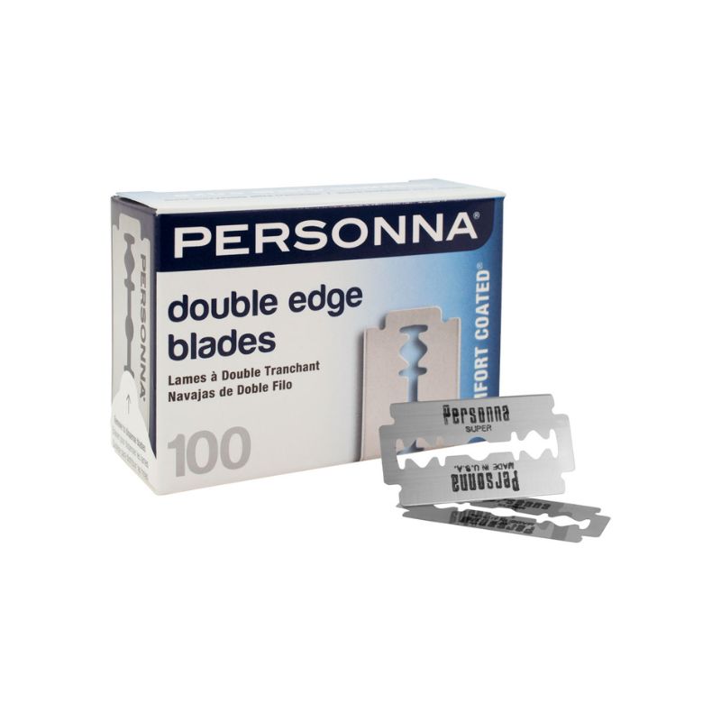 Personna Double Edge Blades - 100x Blades