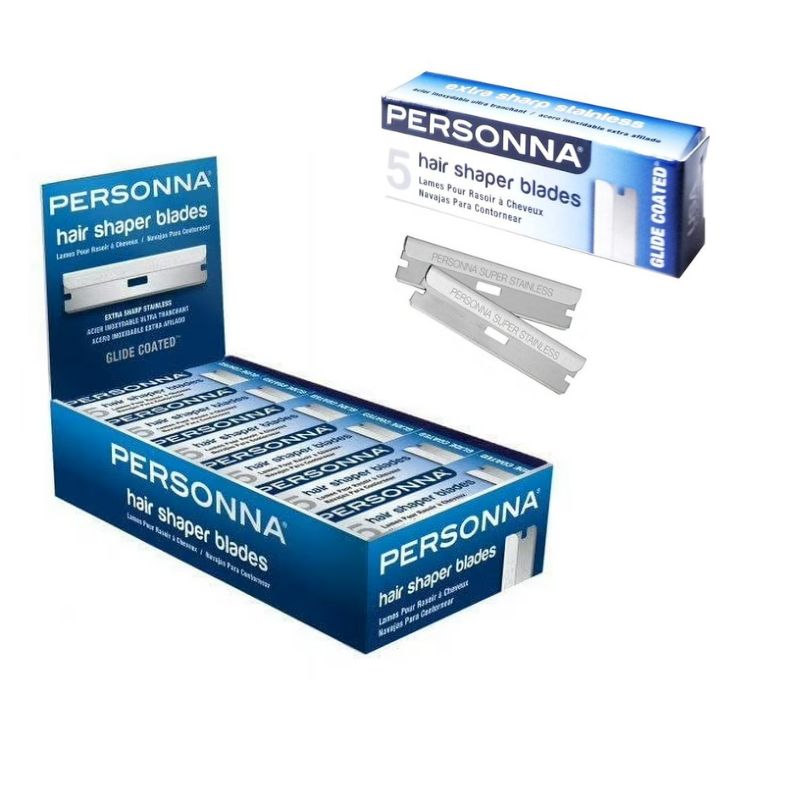 Personna Hair Shaper Blades - 60x Blades