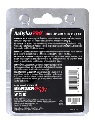 BaBylissPRO Replacement Clipper Blade Black Graphite