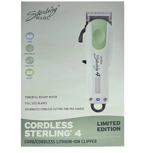 Wahl Cordless Sterling 4 Lithium-Ion Clipper Basil