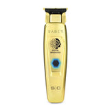 SABER - PROFESSIONAL FULL METAL BODY DIGITAL BRUSHLESS MOTOR CORDLESS HAIR TRIMMER - GOLD