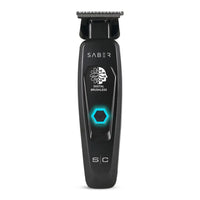 SABER - PROFESSIONAL FULL METAL BODY DIGITAL BRUSHLESS MOTOR CORDLESS HAIR TRIMMER - BLACK